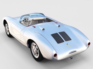 porsche 550 spyder rev 3D 模型