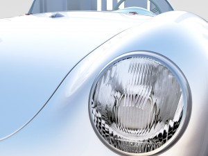 porsche 550 spyder rev 3D 模型