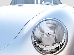 porsche 550 spyder rev 3D Model