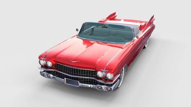 1959 cadillac eldorado biarritz rev Modelo 3D .c4d .max .obj .3ds .fbx .stl .blend 
