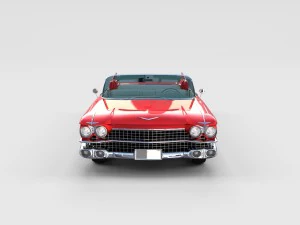 1959 cadillac eldorado biarritz rev 3D Model