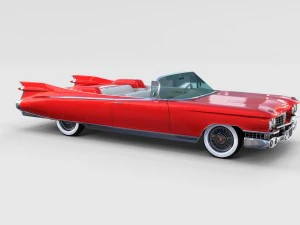 1959 cadillac eldorado biarritz rev 3D Model