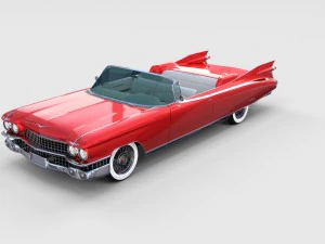 1959 cadillac eldorado biarritz rev 3D Model