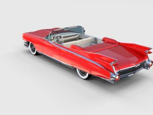 1959 cadillac eldorado biarritz rev 3D Model