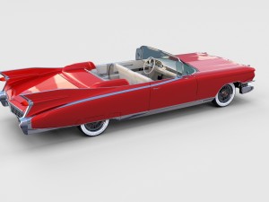 1959 cadillac eldorado biarritz rev Modelo 3D