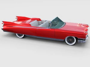1959 cadillac eldorado biarritz rev 3D Model