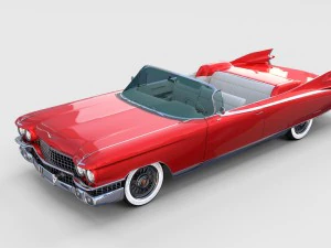 1959 cadillac eldorado biarritz rev 3D Model