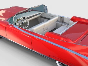 1959 cadillac eldorado biarritz rev 3D Model