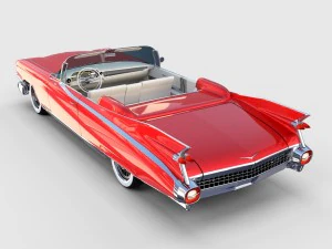 1959 cadillac eldorado biarritz rev 3D Model