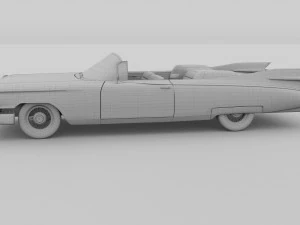 1959 cadillac eldorado biarritz rev 3D Model