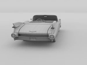 1959 cadillac eldorado biarritz rev 3D Model