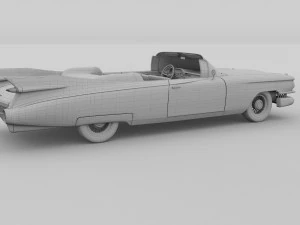 1959 cadillac eldorado biarritz rev 3D Model