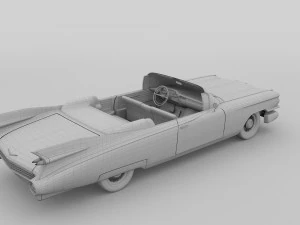 1959 cadillac eldorado biarritz rev 3D Model
