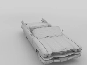 1959 cadillac eldorado biarritz rev 3D Model