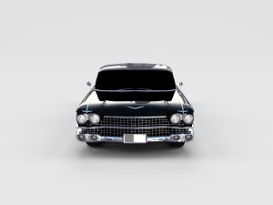 1959 cadillac eldorado 62 series coupe rev 3D Модель