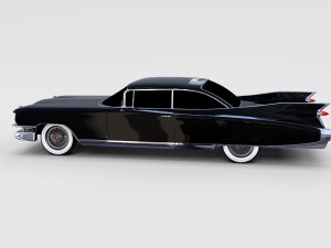 1959 cadillac eldorado 62 series coupe rev 3D Модель