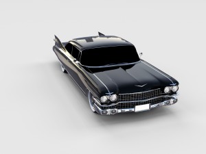1959 cadillac eldorado 62 series coupe rev 3D Модель