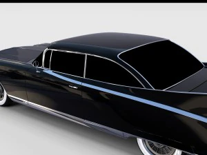 1959 cadillac eldorado 62 series coupe rev 3D Model