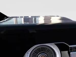 1959 cadillac eldorado 62 series coupe rev 3D Model