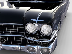 1959 cadillac eldorado 62 series coupe rev 3D Модель