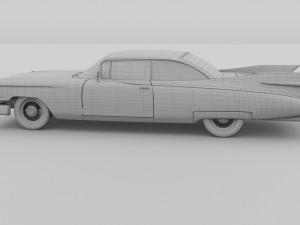 1959 cadillac eldorado 62 series coupe rev 3D Модель