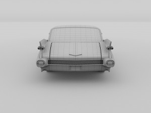 1959 cadillac eldorado 62 series coupe rev 3D Модель
