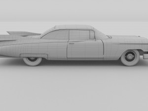 1959 cadillac eldorado 62 series coupe rev 3D Модель