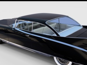 1959 cadillac eldorado coupe rev 3D 模型