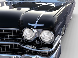 1959 cadillac eldorado coupe rev 3D 模型