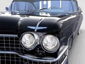 1959 cadillac eldorado coupe rev 3D 模型