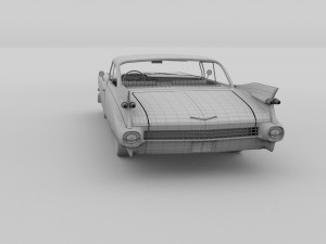 1959 cadillac eldorado coupe rev 3D 模型