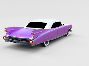 1959 cadillac eldorado 62 series convertible rev Modelo 3D