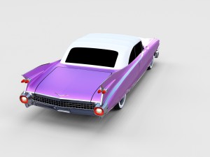 1959 cadillac eldorado 62 series convertible rev Modelo 3D