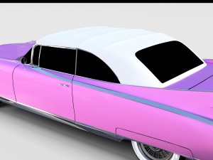 1959 cadillac eldorado 62 series convertible rev Modelo 3D