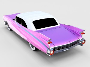 1959 cadillac eldorado 62 series convertible rev Modelo 3D