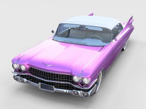 1959 cadillac eldorado biarritz m&aacute;xima revoluci&oacute;n Modelo 3D