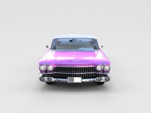 1959 cadillac eldorado biarritz top rev 3D Model