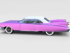 1959 cadillac eldorado biarritz en &uuml;st devir 3D Model