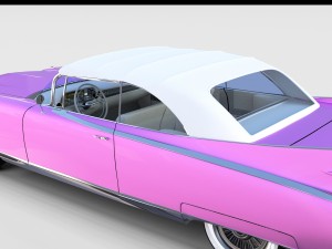 1959 cadillac eldorado biarritz top rev 3D Model
