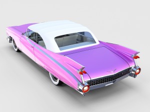 1959 cadillac eldorado biarritz top rev 3D Model