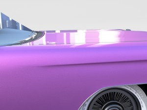 1959 cadillac eldorado biarritz top rev 3D Model