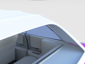 1959 cadillac eldorado biarritz top rev 3D Model