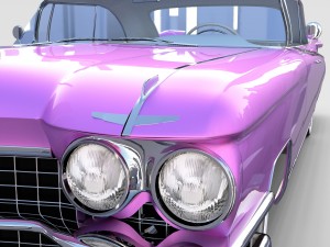 1959 cadillac eldorado biarritz top rev 3D Model
