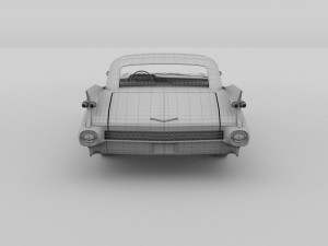 1959 cadillac eldorado biarritz top rev 3D Model