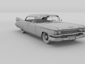 1959 cadillac eldorado biarritz en &uuml;st devir 3D Model