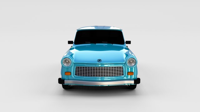 trabant 601 rev Modello 3D .c4d .max .obj .3ds .fbx .stl .blend 