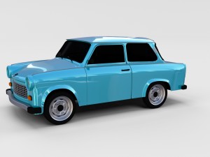 trabant 601 rev Modello 3D