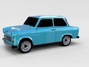 trabant 601 rev 3D Model