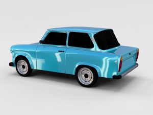 trabant 601 rev Modello 3D