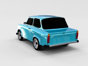 trabant 601 rev Modello 3D